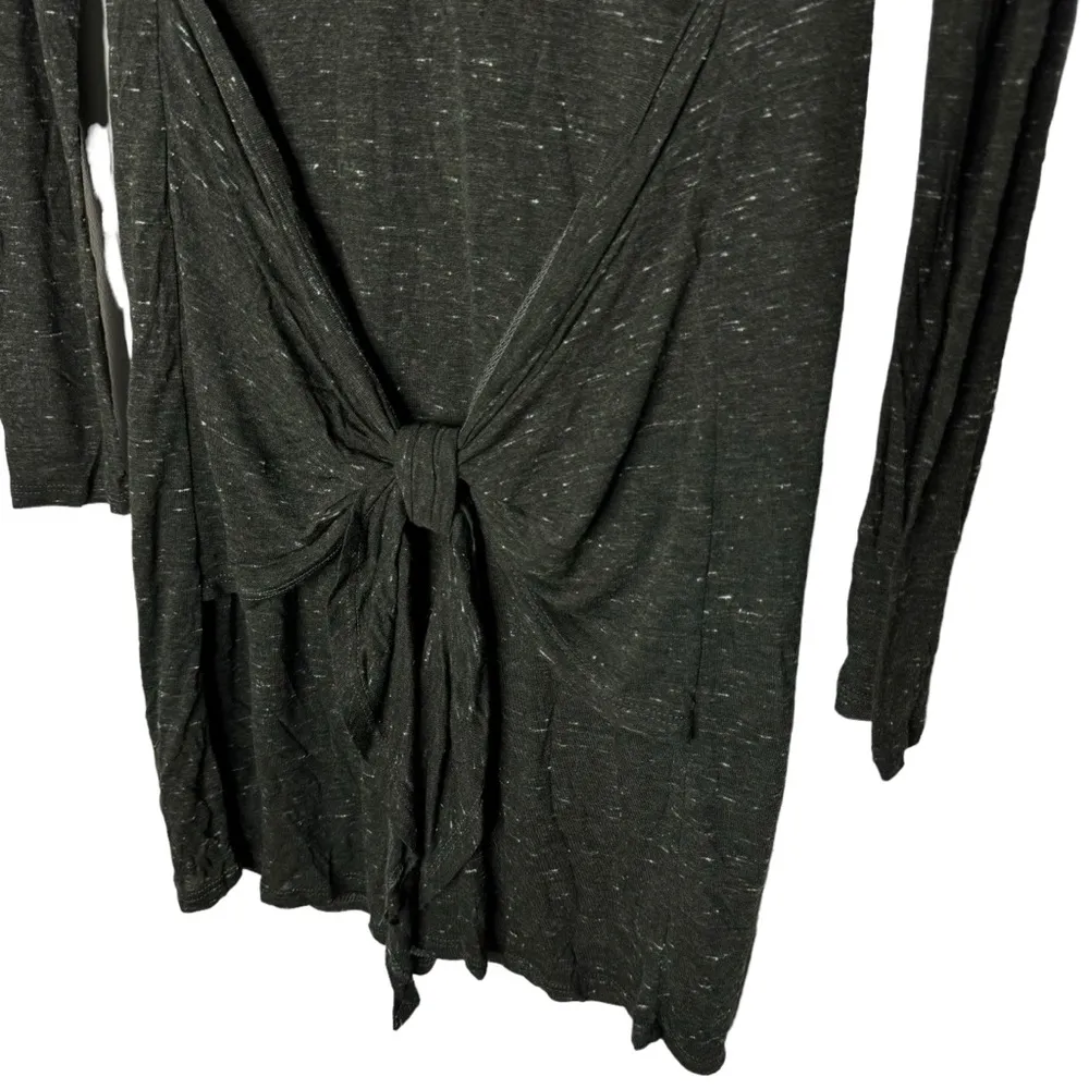 Anthropologie Dolan Left Coast Collection Tied Tee Dress Green Large - Image 4