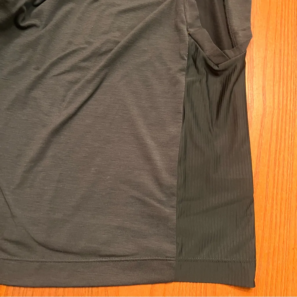 Sweaty Betty Breathe Easy Boxy-Fit Stretch-Jersey T-Shirt Top Green Size Small - Image 10