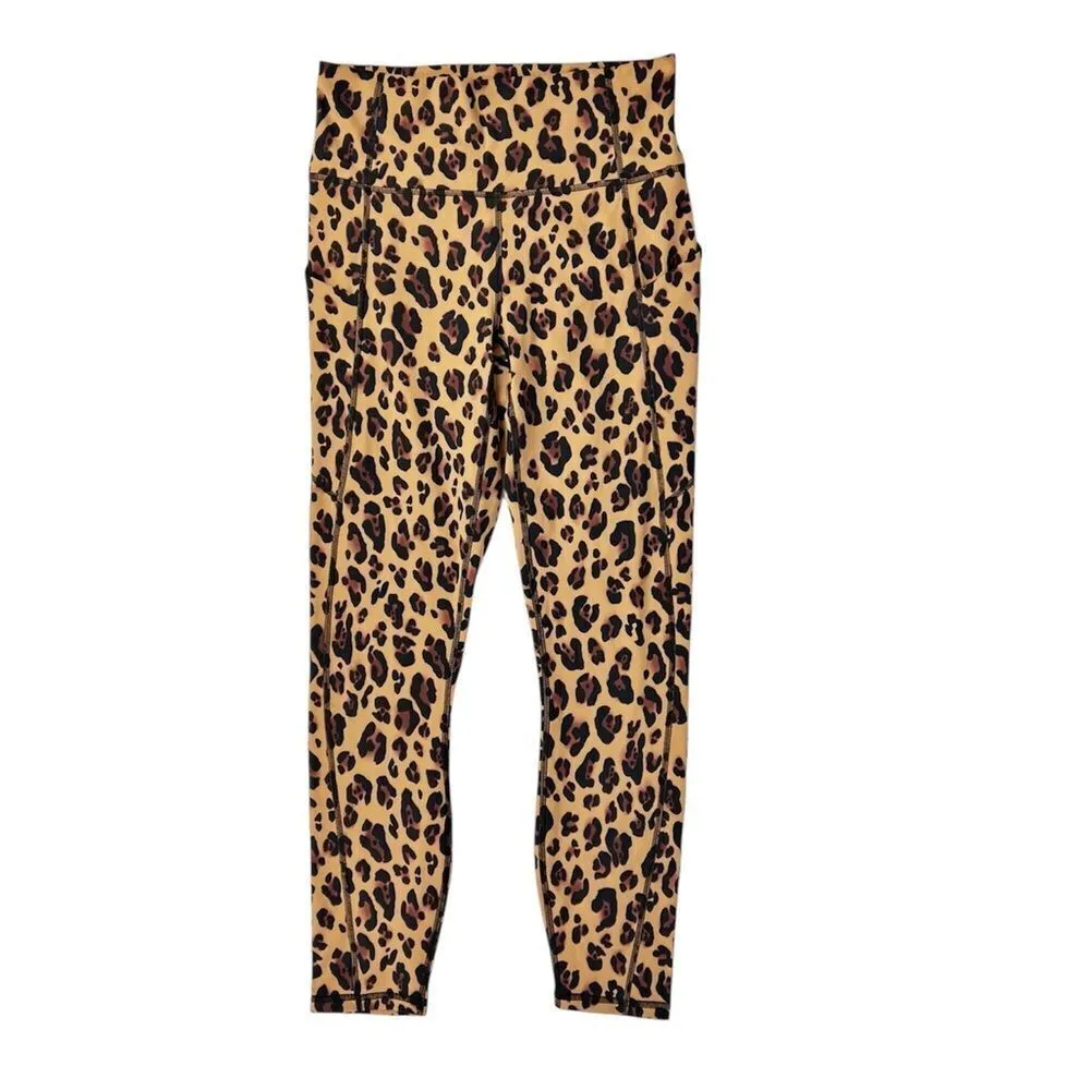 Fabletics Oasis PureLux Leopard Leggings Small - Image 5