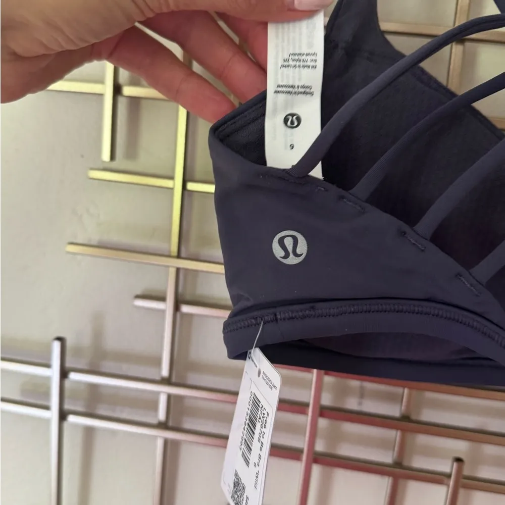 Lululemon Free To Be Wild Bra nightshade size 6 - Image 4