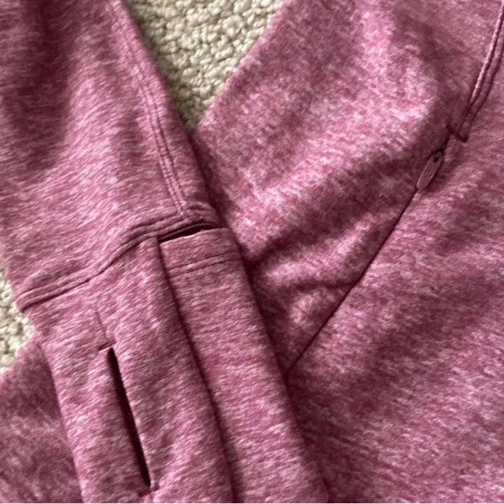 Lululemon Runderful Long Sleeve Shirt Heathered Misty Merlot Pink Sz 4 EUC $108 - Image 10