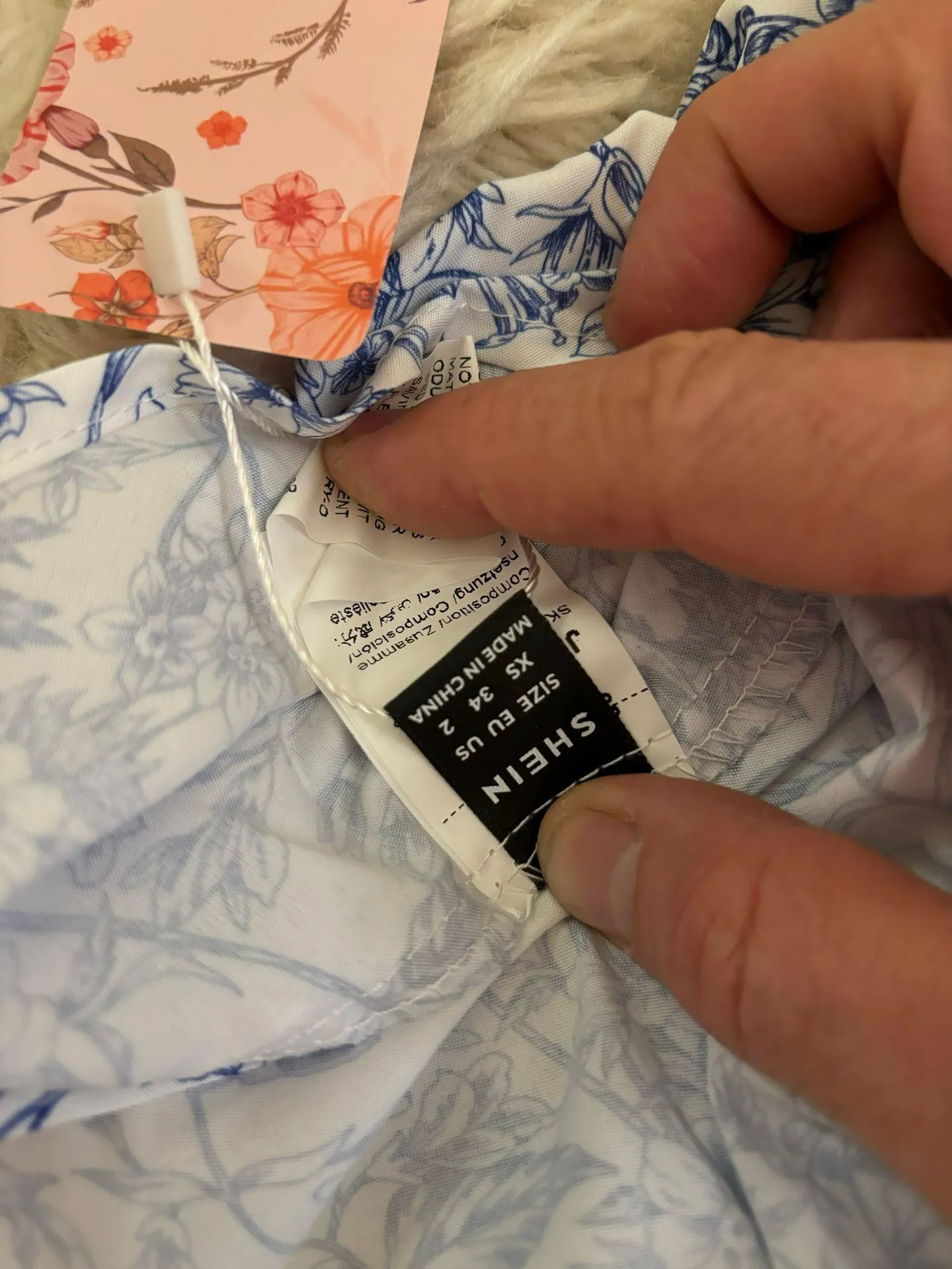 Floral Coastal Flowy Halter Dress - Image 7