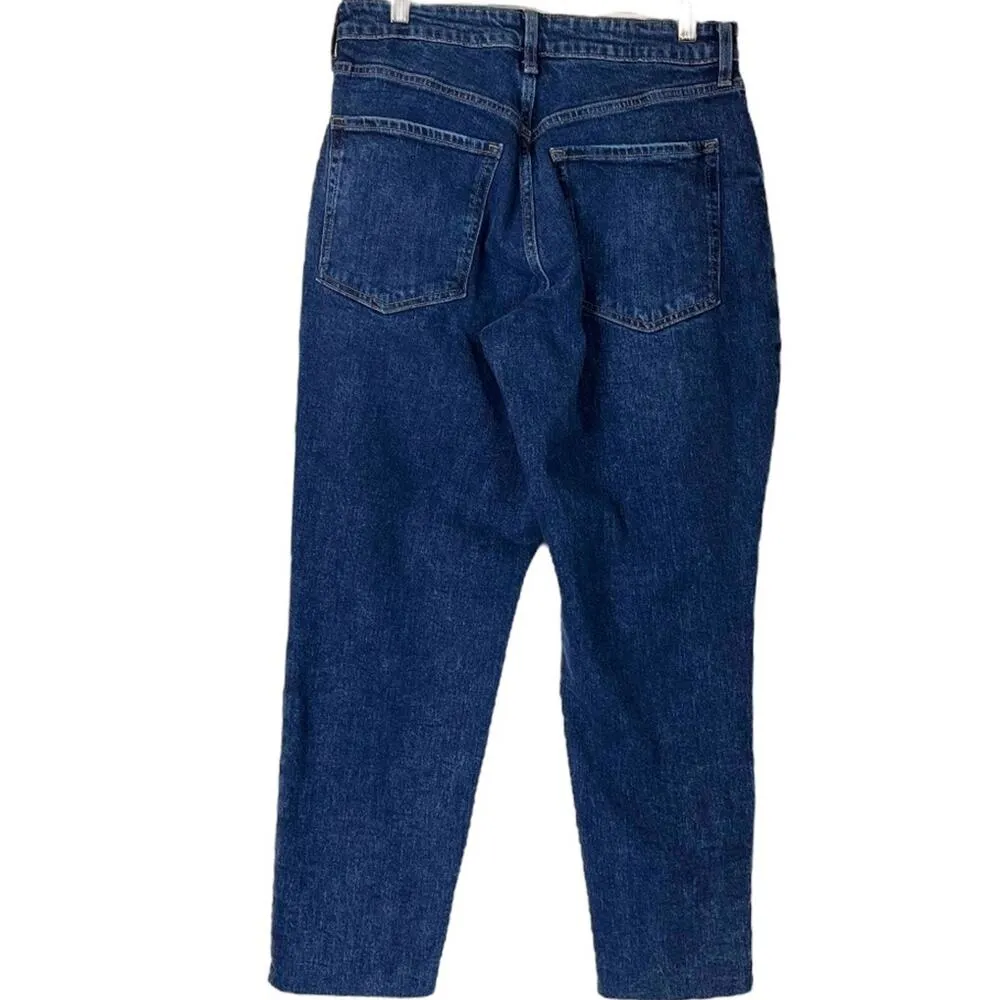 Old Navy New Jeans Curvy High Rise OG Straight Secret Slim Ankle Women’s Size 12 - Image 2