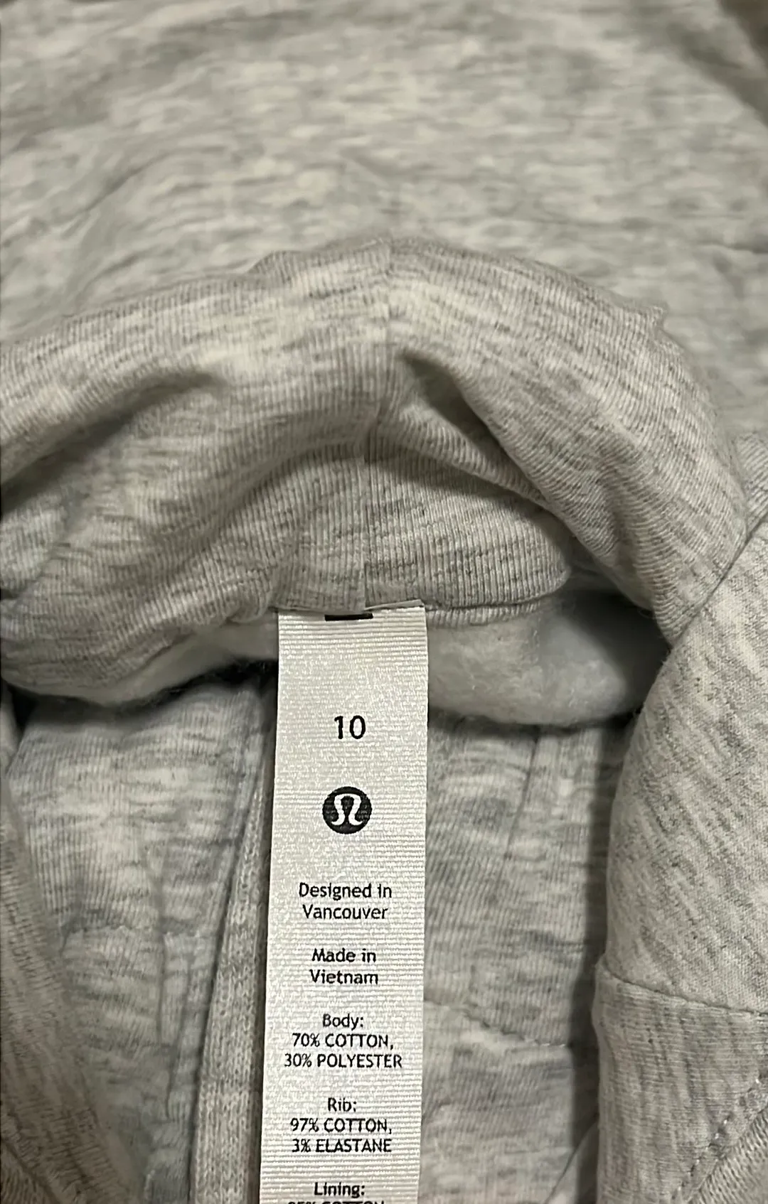 Scuba Full-Zip Hoodie Gray - Image 8