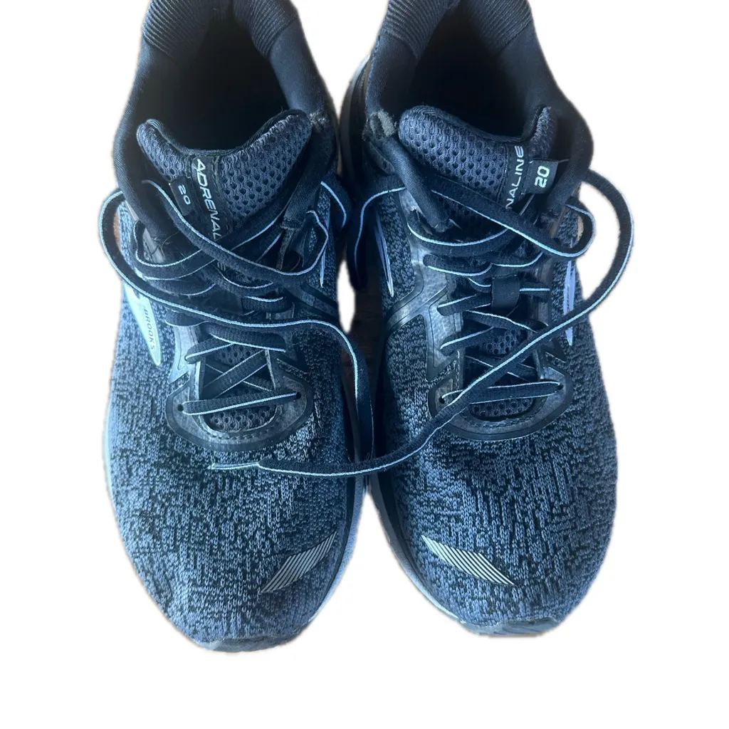 Brooks Adrenaline GTS 20 Women's Size 10 .5 Black Running Walking Shoes Sneaker - Image 2