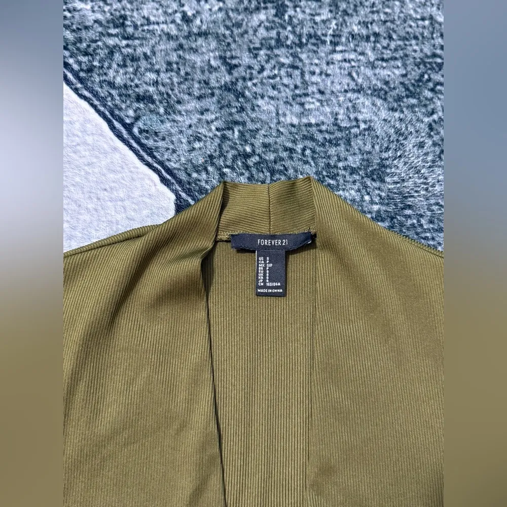 Forever 21 Olive Green Bodysuit Size S - Image 3