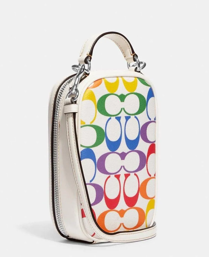 Rainbow Signature Canvas Eva Phone Crossbody - Image 2