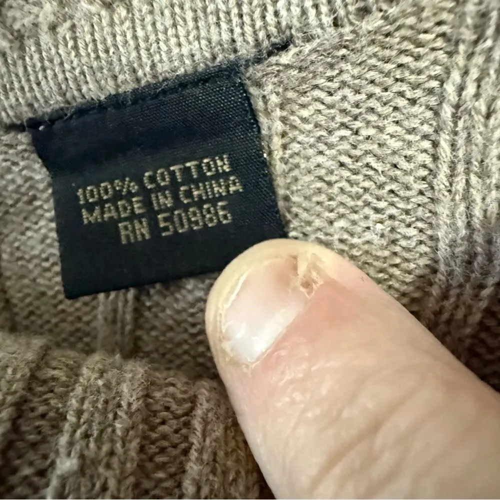 Jeanne Pierre Tan‎ Cable Knit Sweater - Image 4