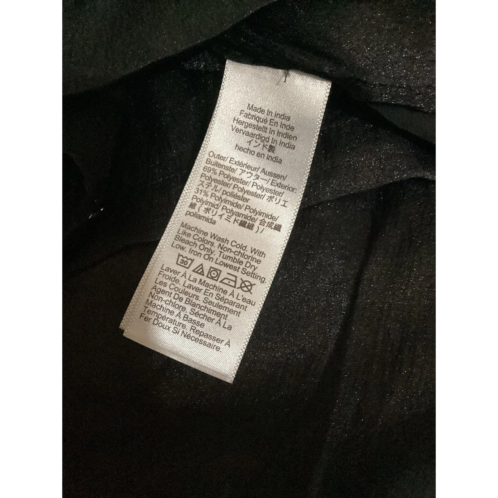 J Crew Skirt Womens 12 Black Crinkled Ruffle Tiered Party Holiday Dressy NWT - Image 7