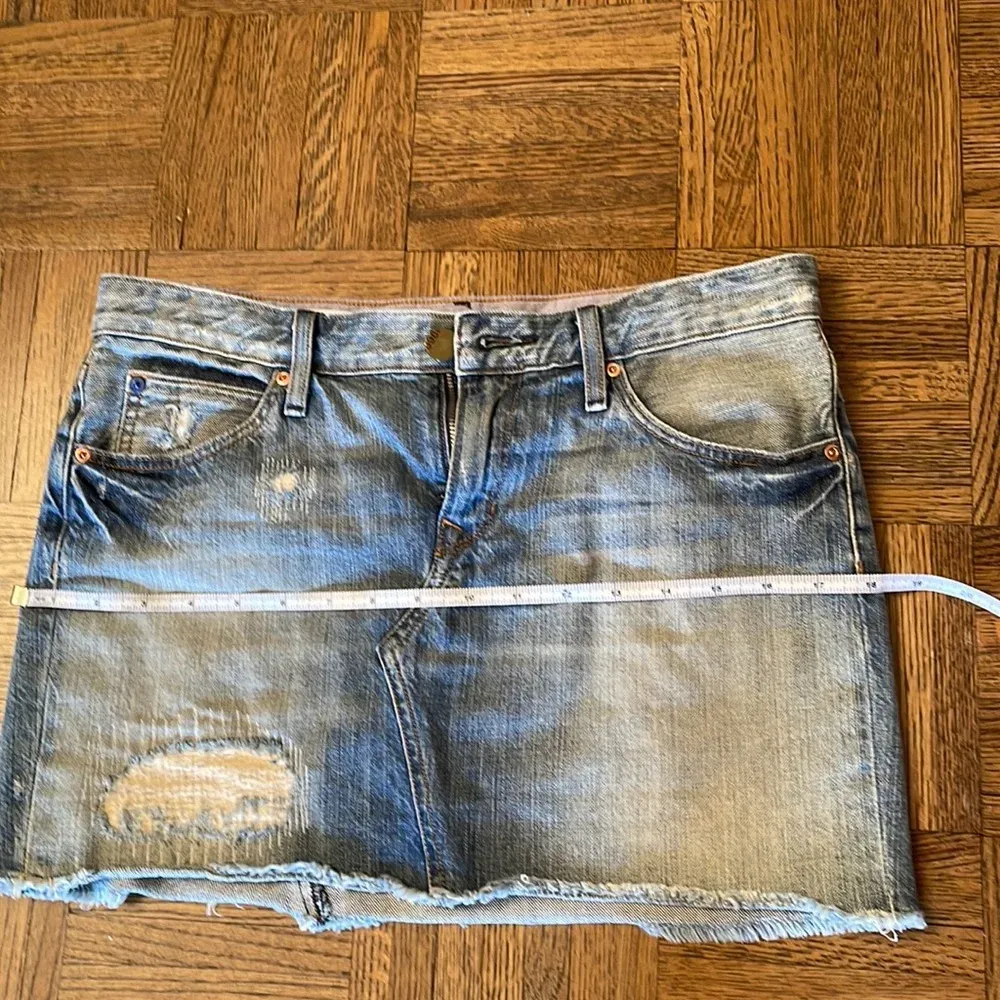 NWOT GAP Denim Distressed Mini Skirt - Image 6