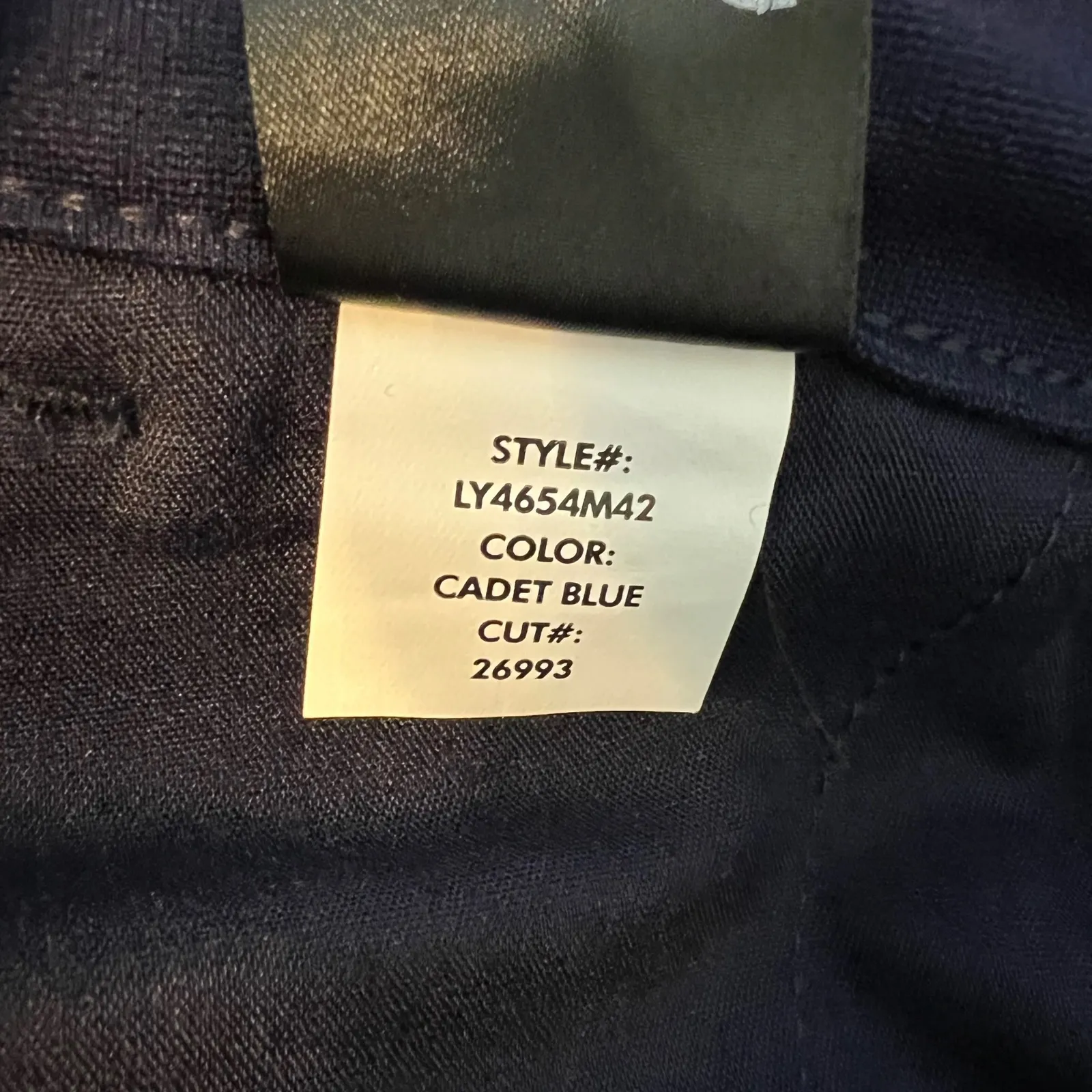 Liverpool Wide Leg Trousers Plus Size 16W Cadet Blue (Navy) Dress Pant NWT - Image 7