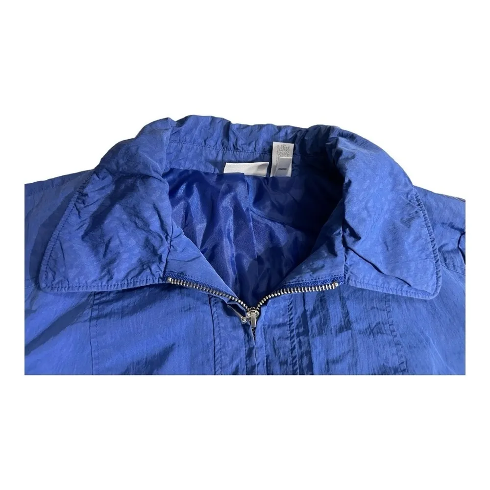 Zenergy By Chicos Blue Jacket size 2 - Image 7