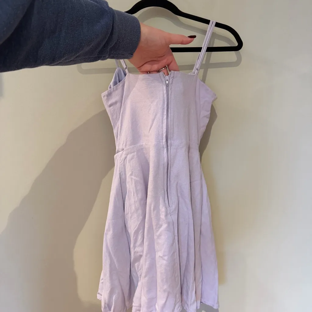 Altar'd State Purple Arlet Bow Dress - Image 5