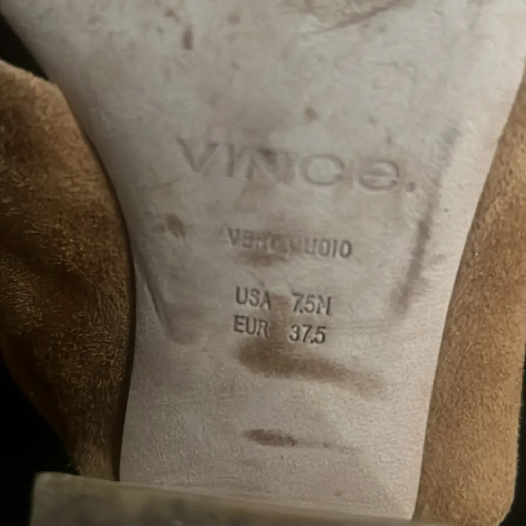 Vince Women's dark tab Suede Mules - Image 12