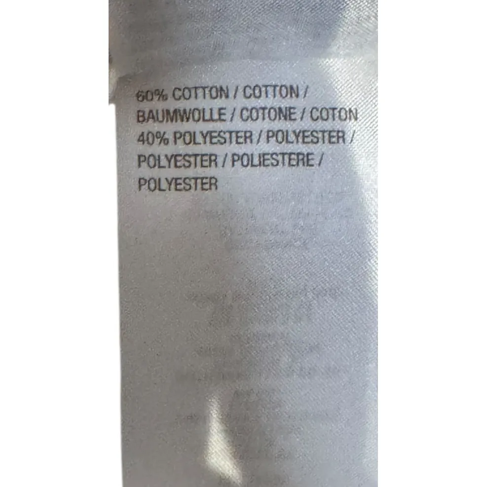 Quacker Factory Women's Top Vintage Pink Sequin Flamingos 3/4 Length Beige Small - Image 6