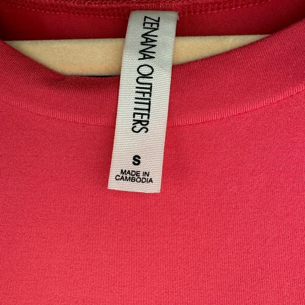 Zenana Outfitters Hot Pink Midi with Side Slits - Image 3