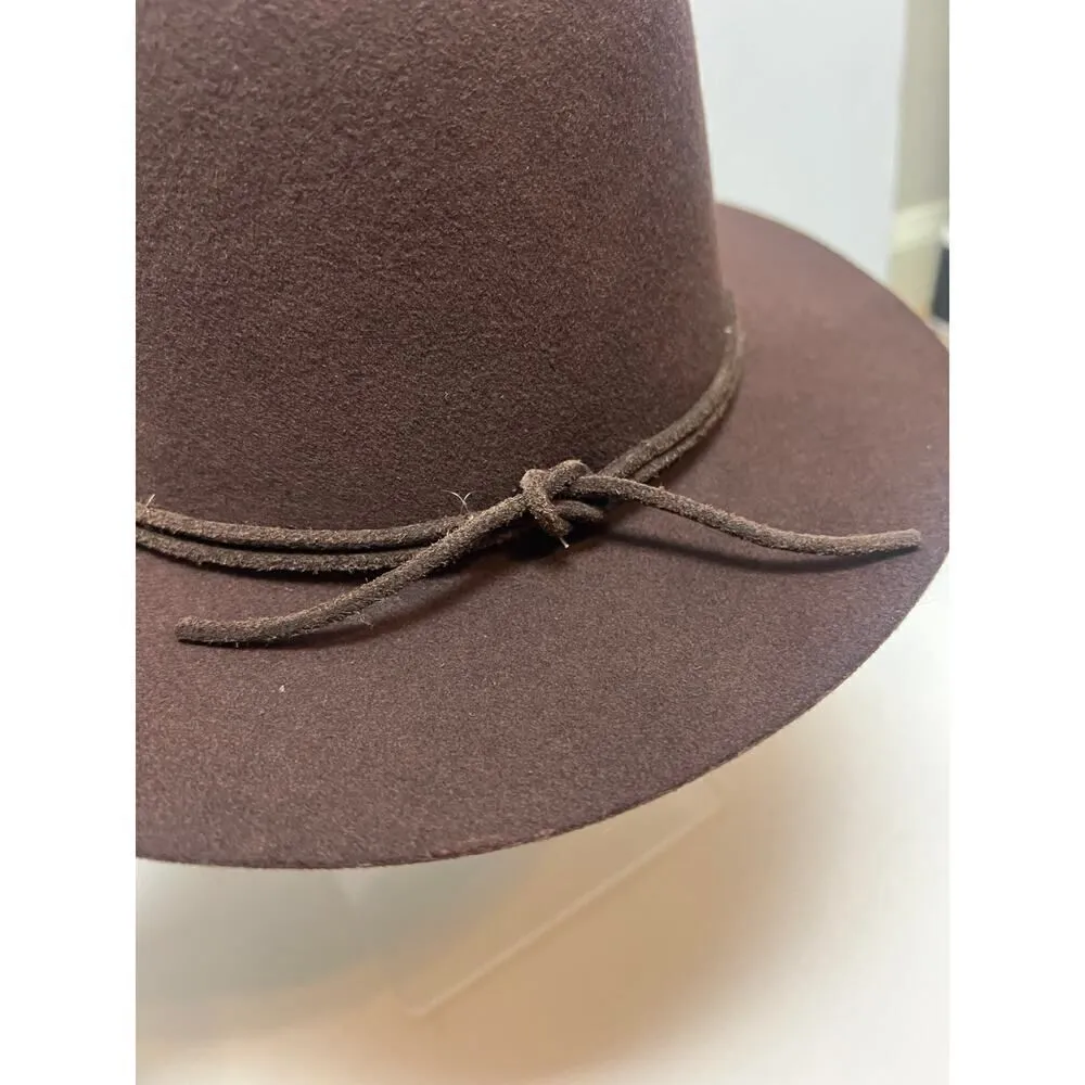Orvis  Brown Wool Hat Sz. M/L - Image 4