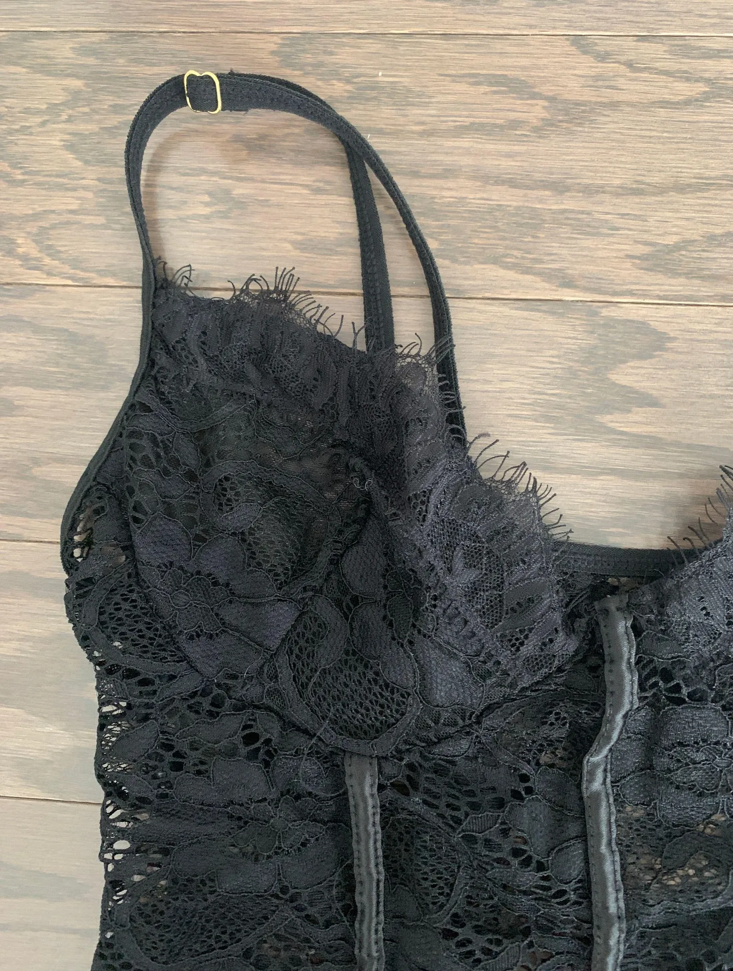black lace bodysuit Size M - Image 4