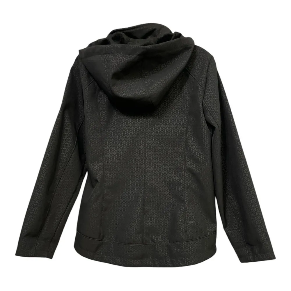 Gerry Black Faux Fur lined soft shell jacket S - Image 2