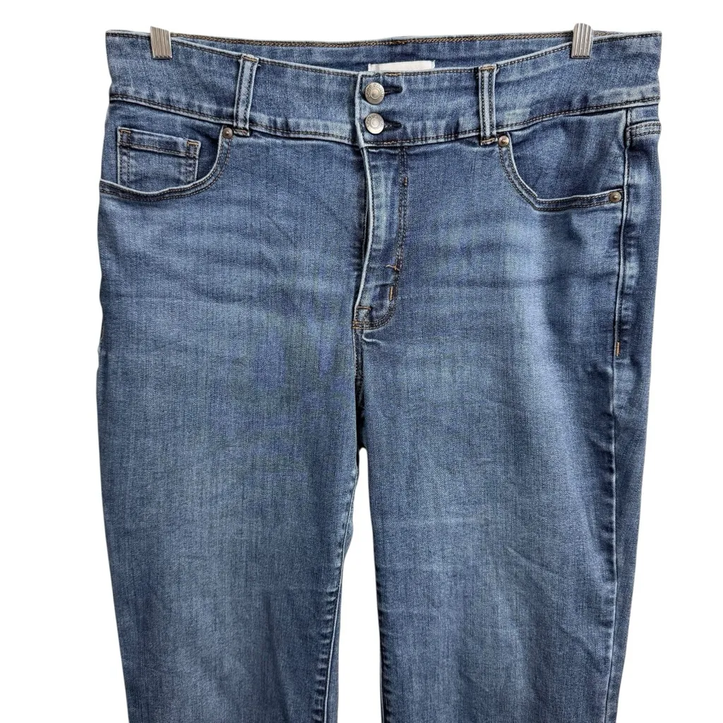 Lane Bryant Flex Magic Waistband High-Rise Boot Jeans Tighter Tummy Fit 16S - Image 2