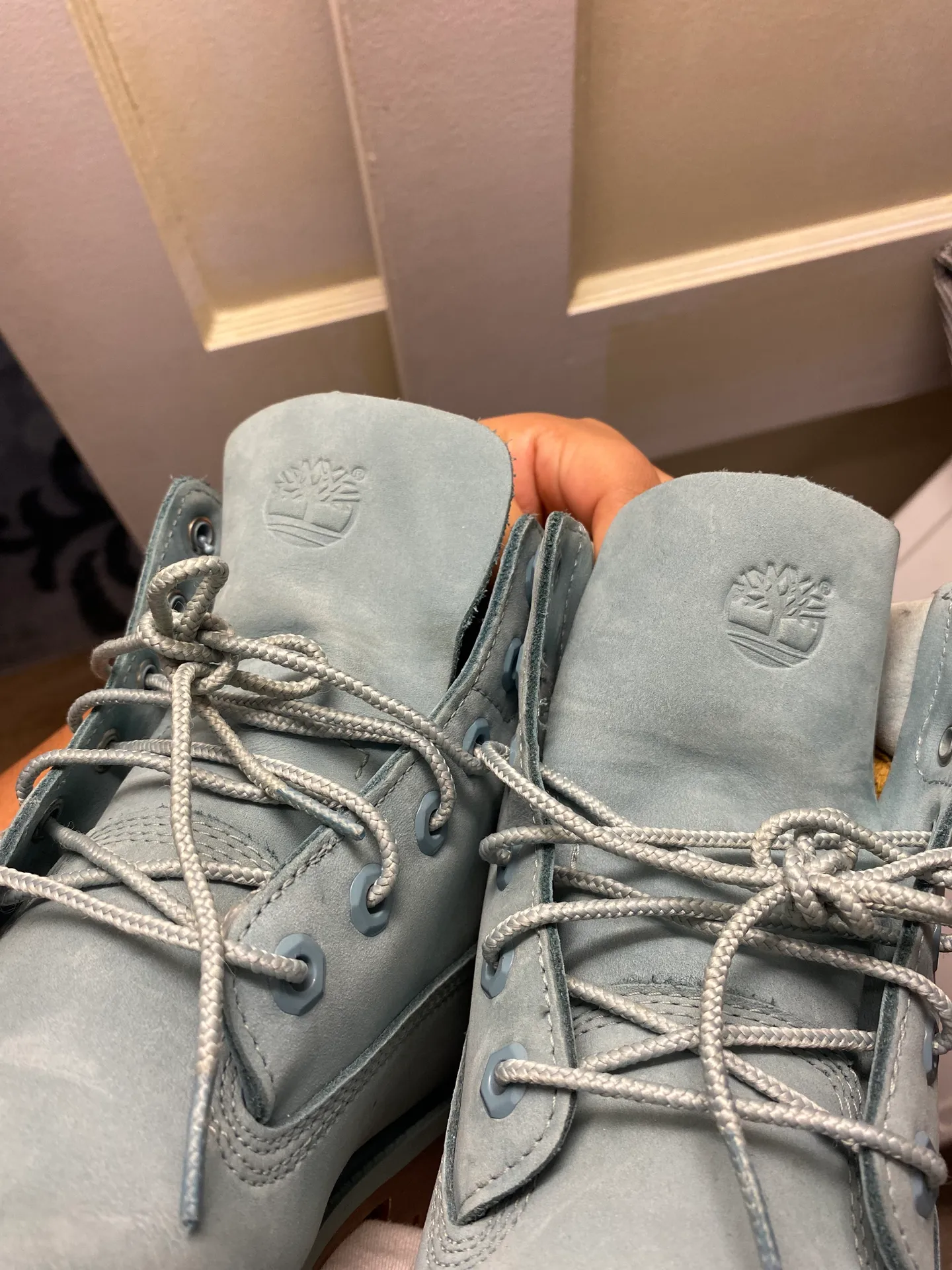 Timberland Light Blue Boots - Image 3