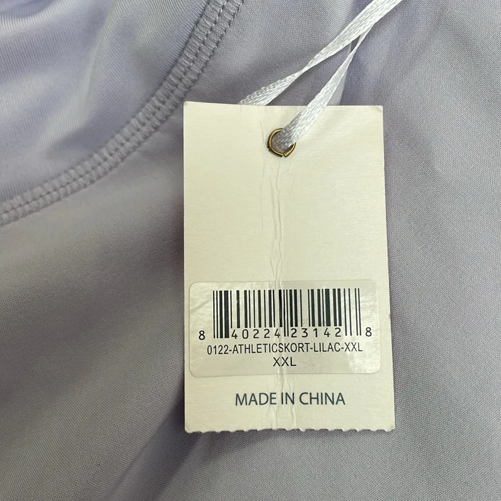 SIMPLY SOUTHERN Athletic Skort Tennis Pickleball in Lilac Lavender Size XXL NWT - Image 8