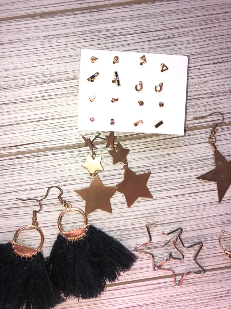 Earring collection / stars - Image 2