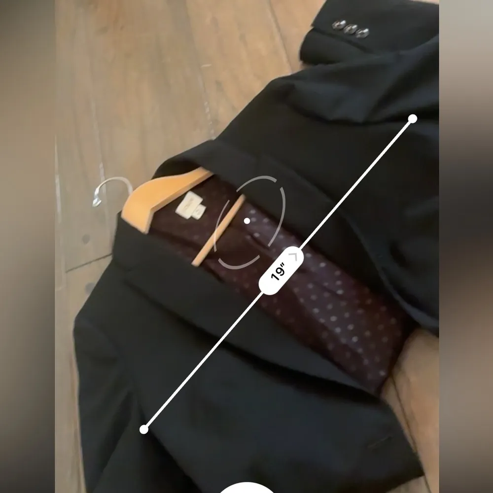 J. Crew Black Blazer Size 8 Workwear Chic Minimalist - Image 4