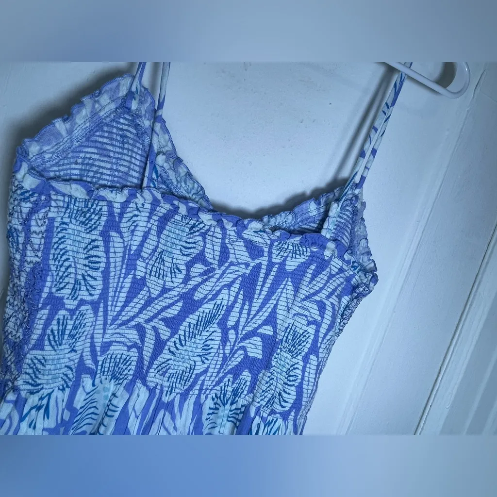 Free People
Women's Sweet Nothings Cotton Smocked Maxi Dress XL - Image 7