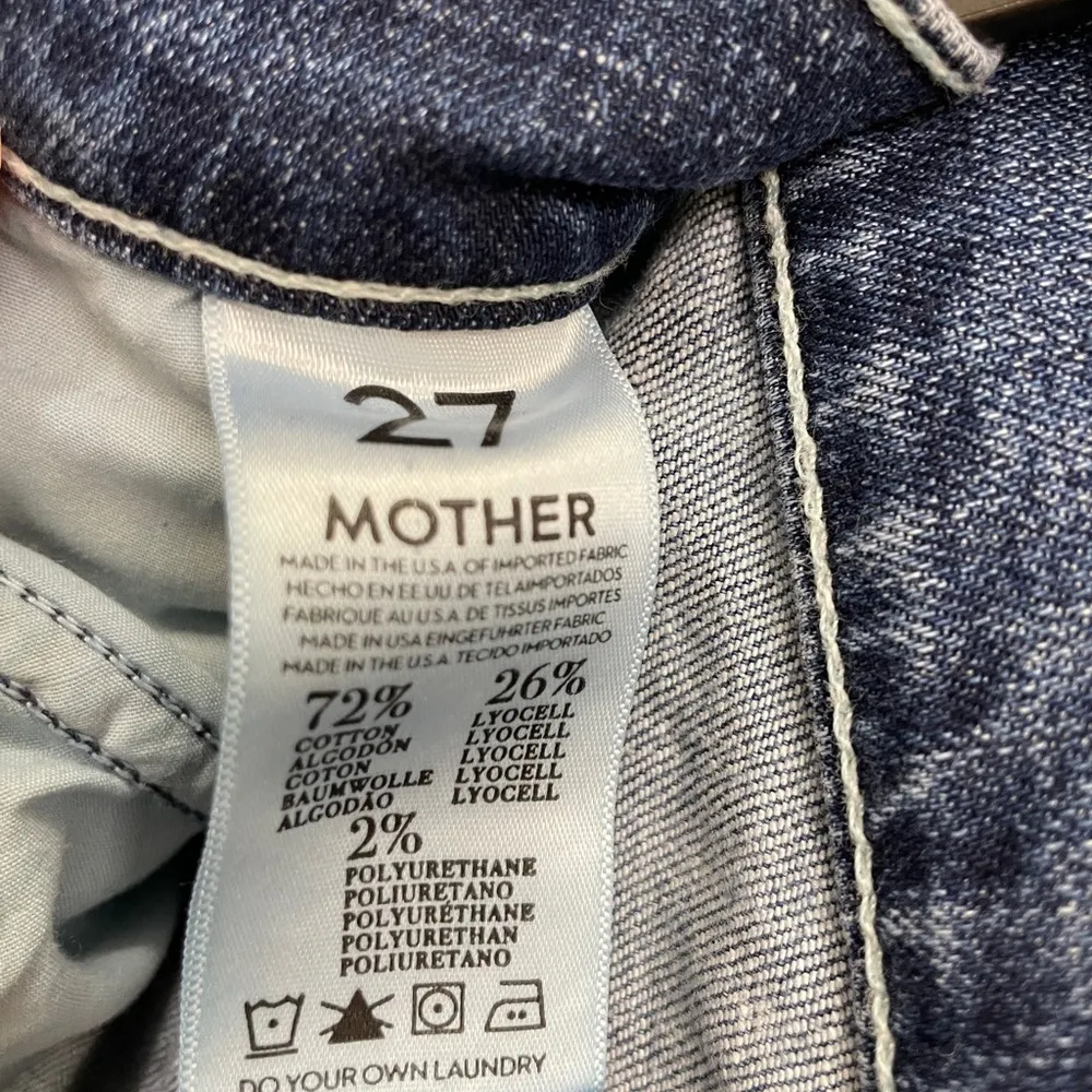 Mother denim The Muse Sz 27 euc Blue - Image 3