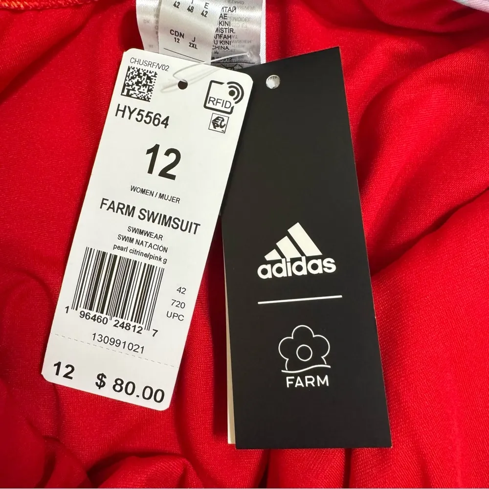 Adidas X Farm Rio Women’s One Piece Swimsuit - Image 13