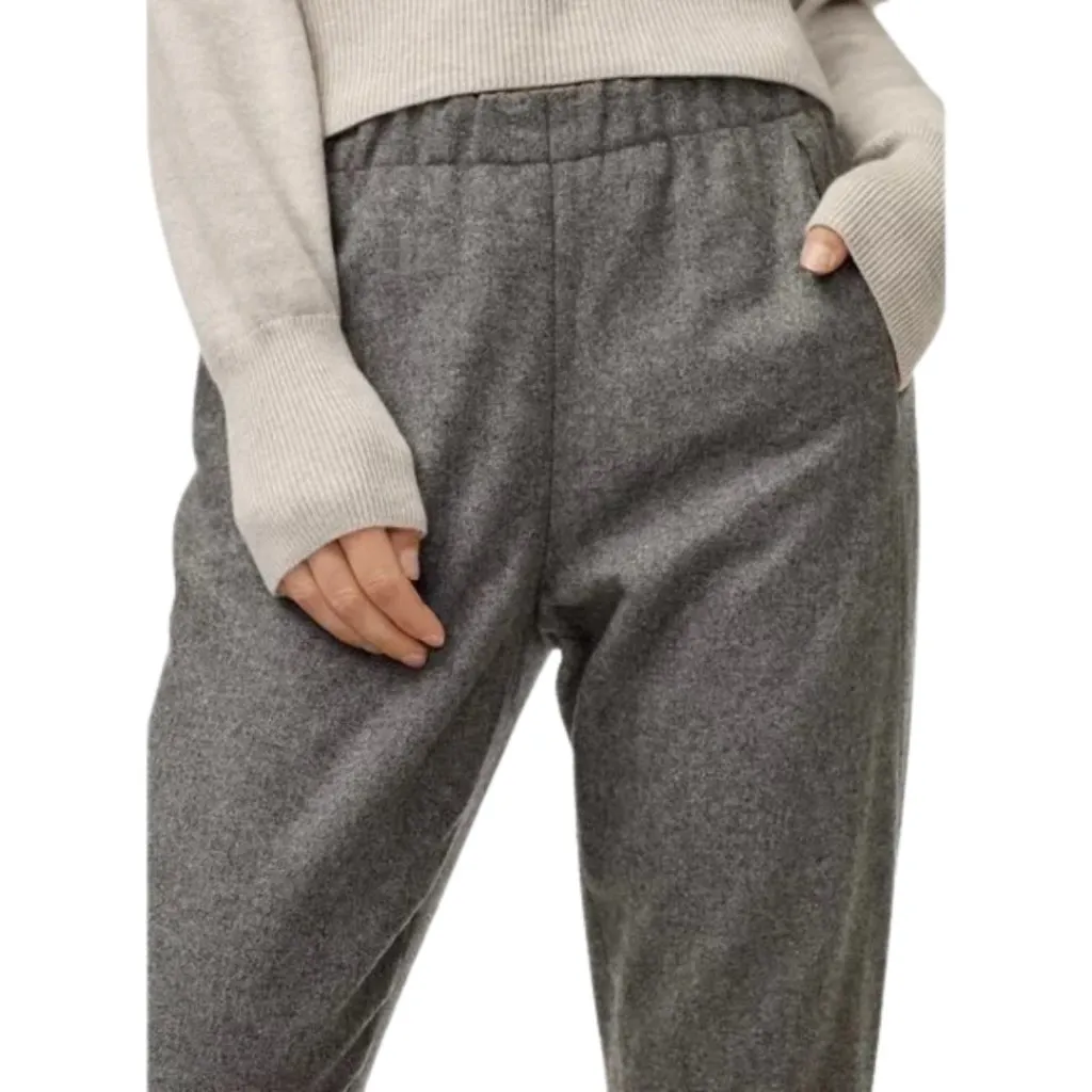 Aritzia Babaton Dexter Wool Cropped Trouser Dress Pants Women's XS Gray NWOT - Image 3