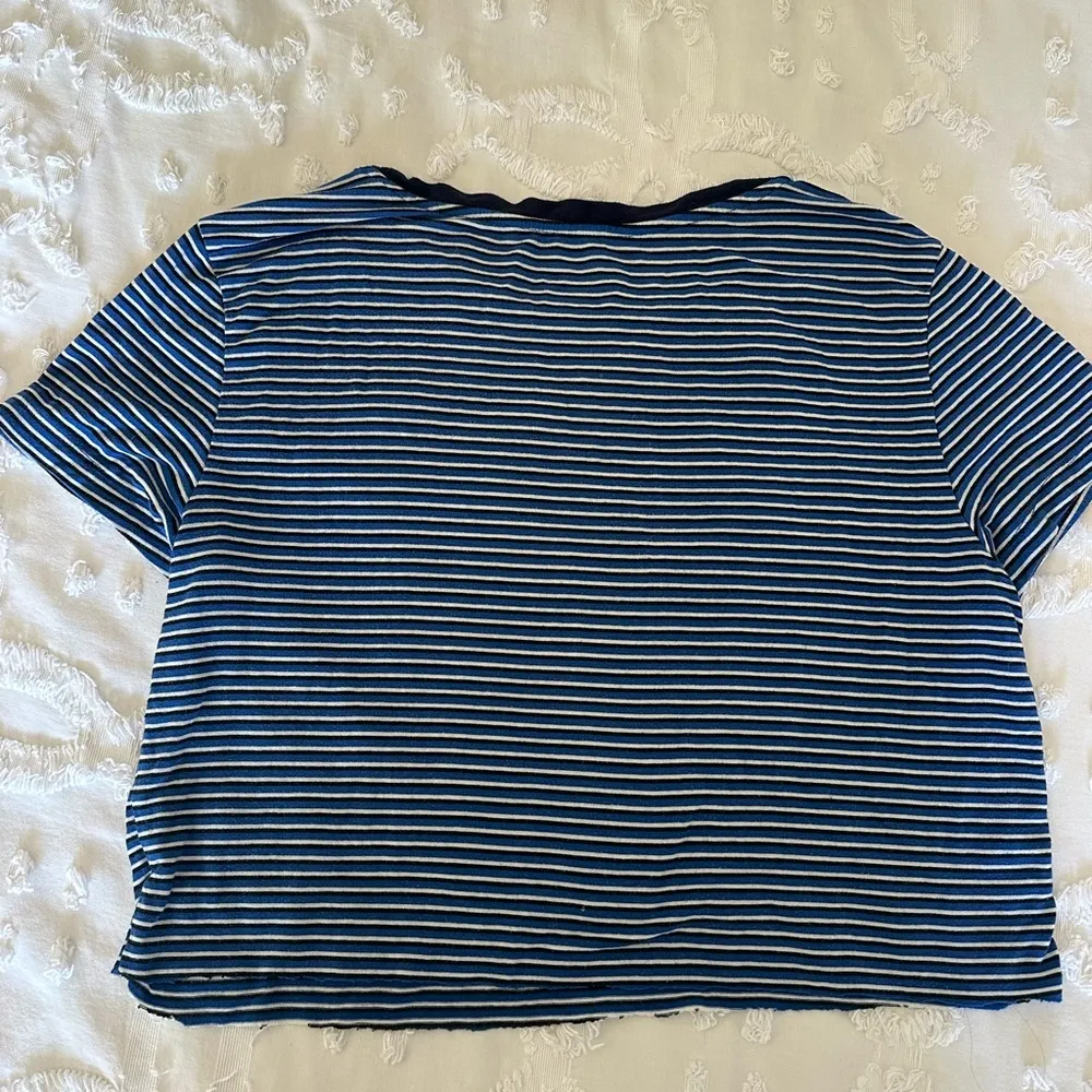 American eagle striped blue shirt - Image 3