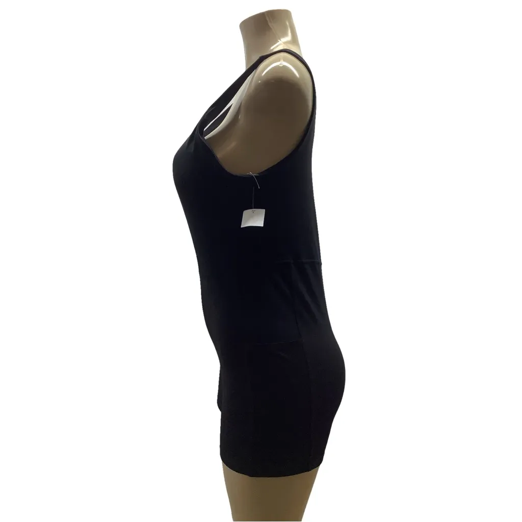 Xersion  Size L Black EverUltra-Lite Womens Sleeveless Active Short Romper. New - Image 4