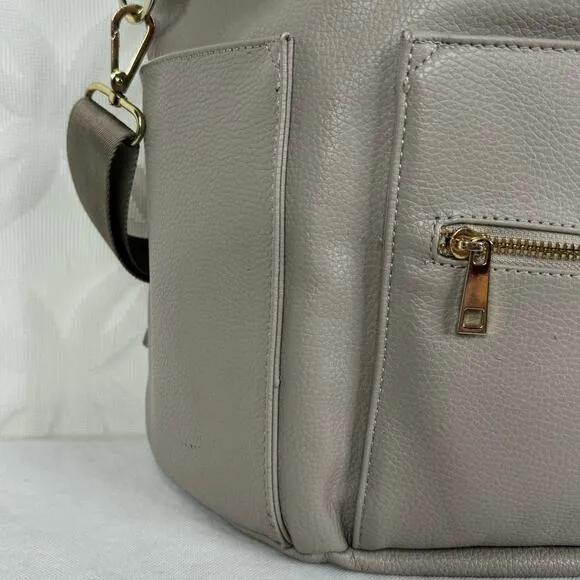 Fawn Design‎ The Original Diaper Bag Backpack Taupe Grey Gray - Image 5