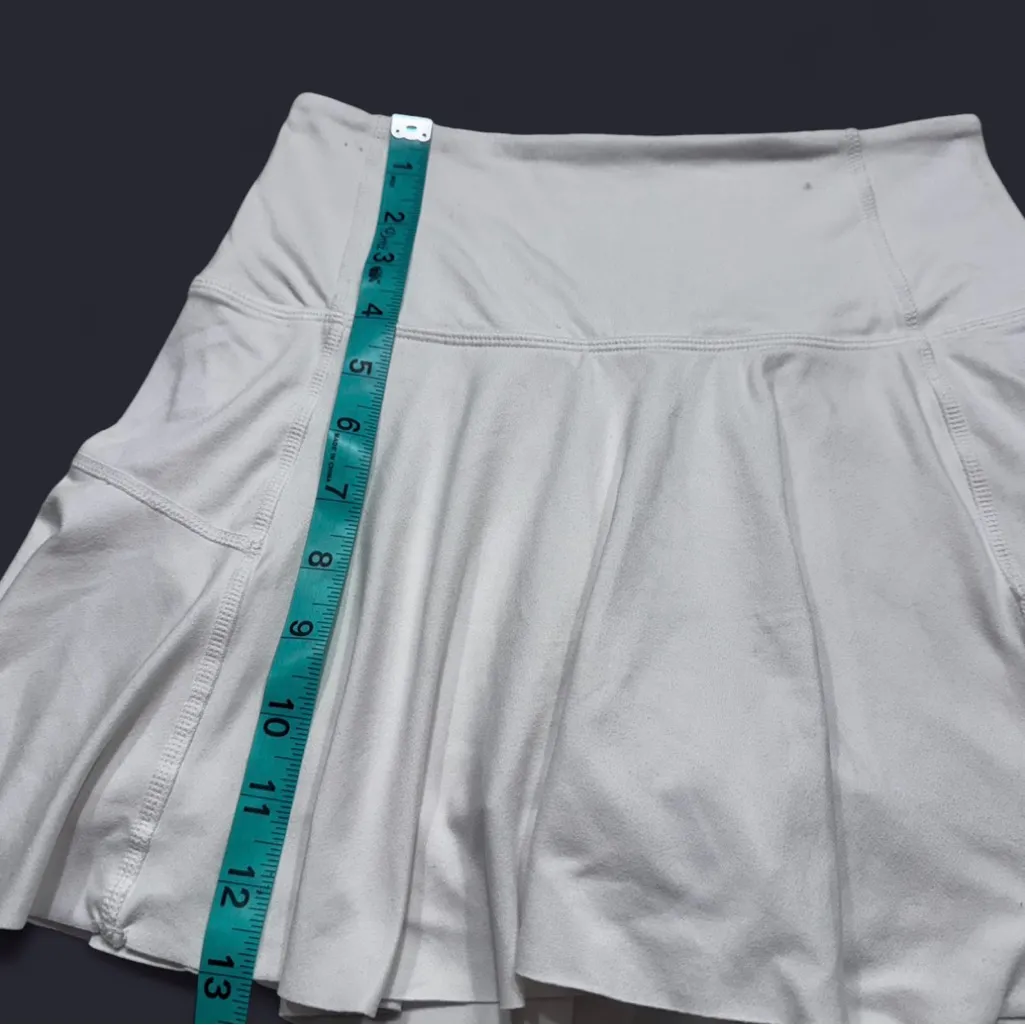 FP Movement by Free People White Flared Mini Skort Size XS - Image 5