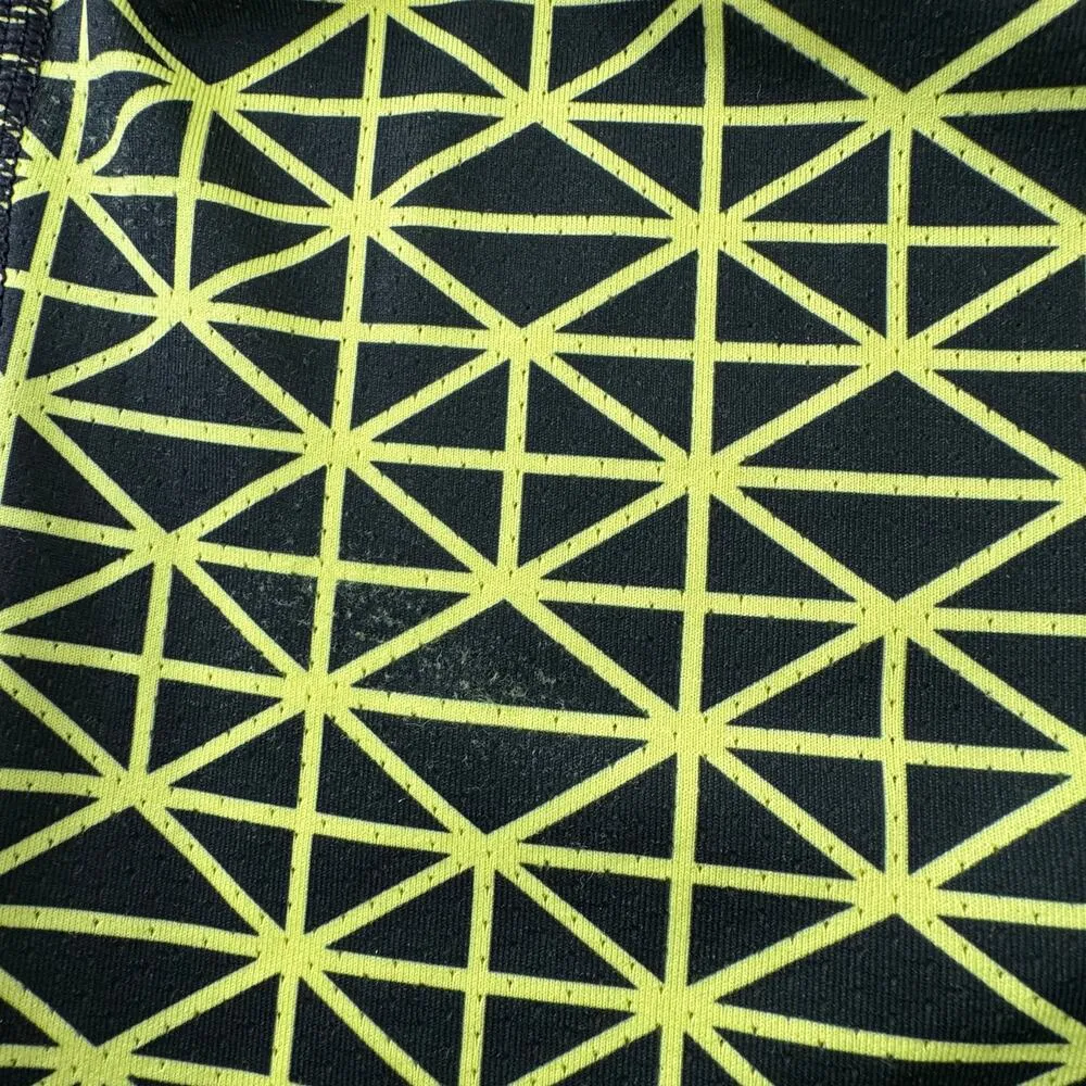 Under Armour Small Fitted HeatGear Top Long Sleeves V-Neck Stretch Geometric - Image 6