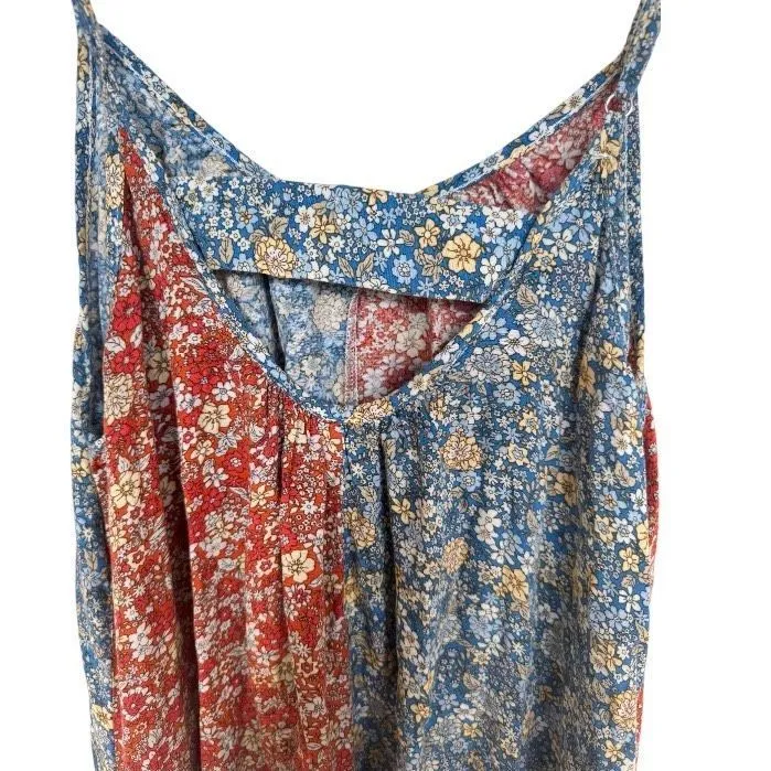 Natural Life Patchwork Floral Maxi Dress XS/S - Image 5