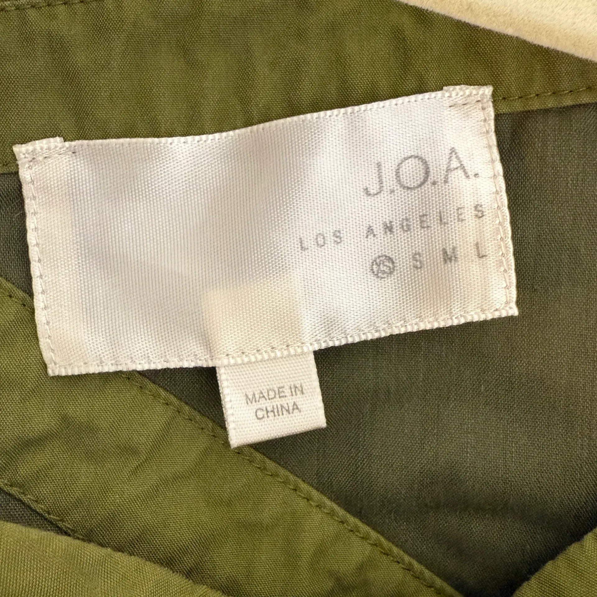 Olive Green Fit and Flare Ruffled Mini Dress - Image 8