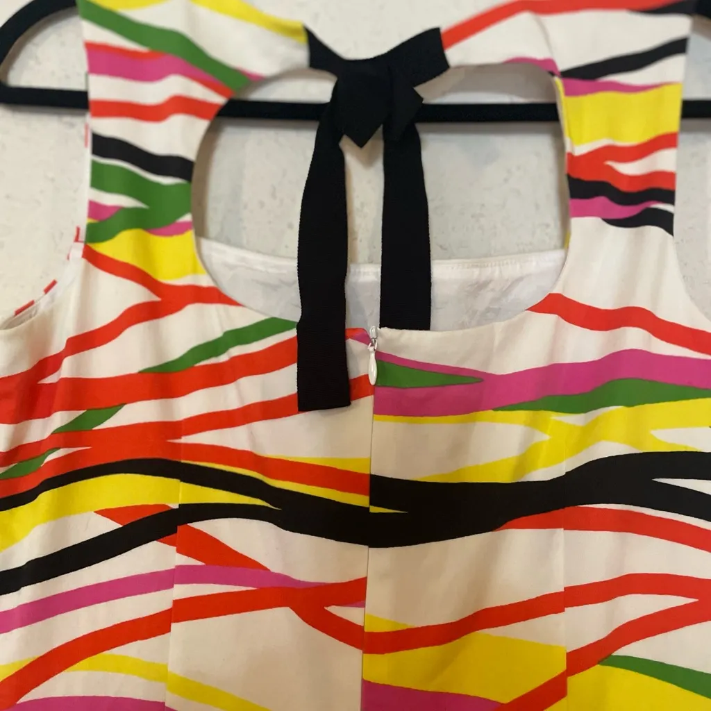 David Meister Elegant Cream Dress - Image 4