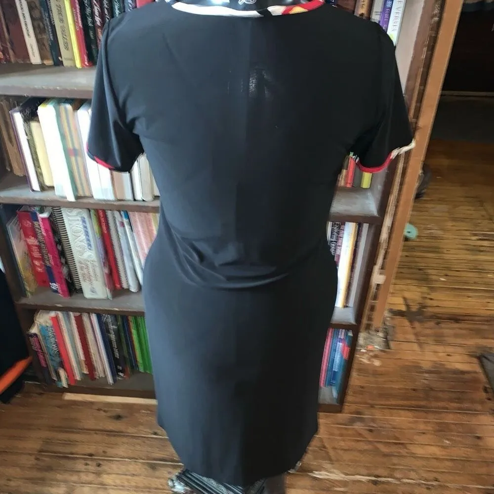 Anthropologie Libra Anthropologie artsy M vintage dress Red Size M - Image 2