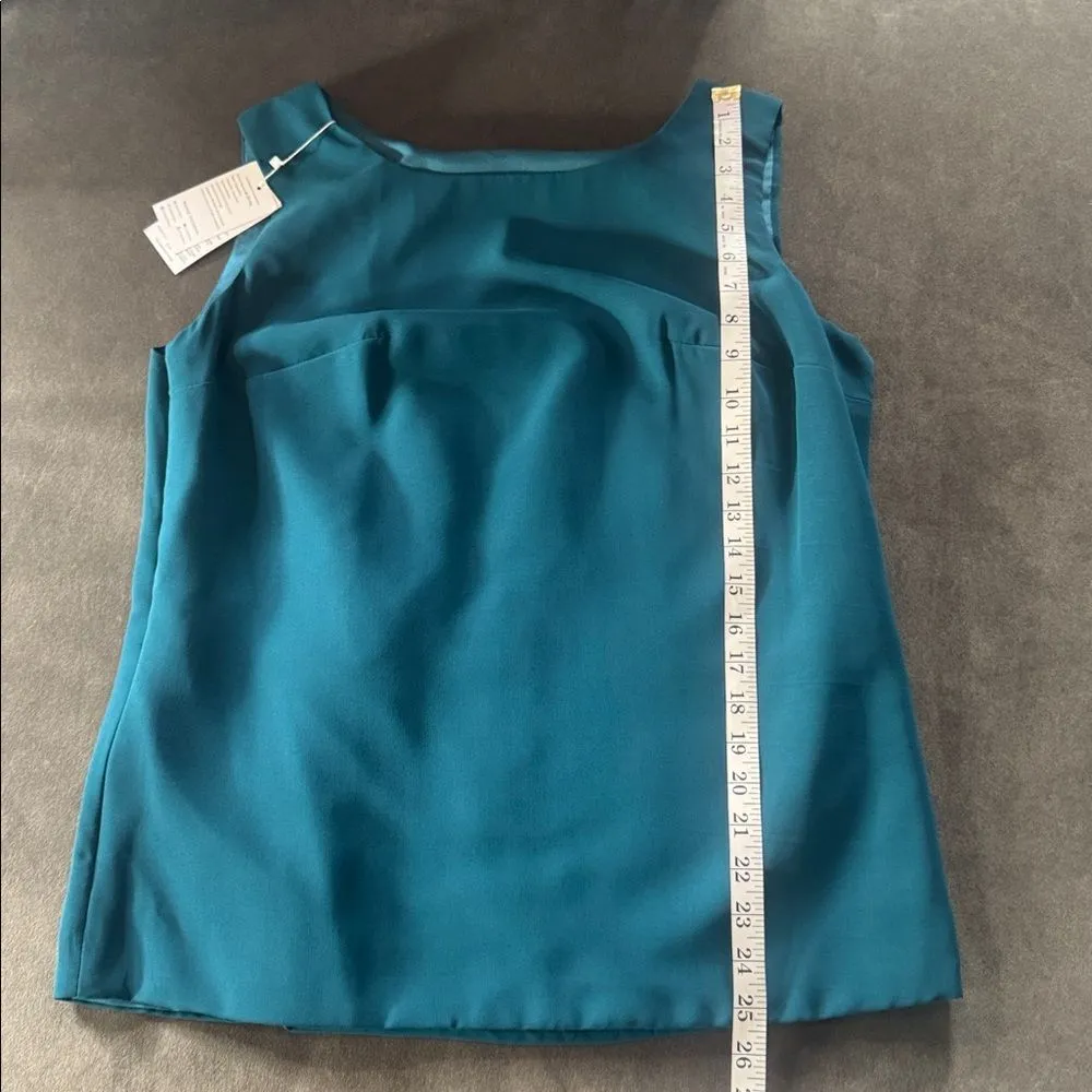 Women’s Chiffon 3 Piece Formal Pants Suit Mother of the Bride Size 14 NWT Blue - Image 7