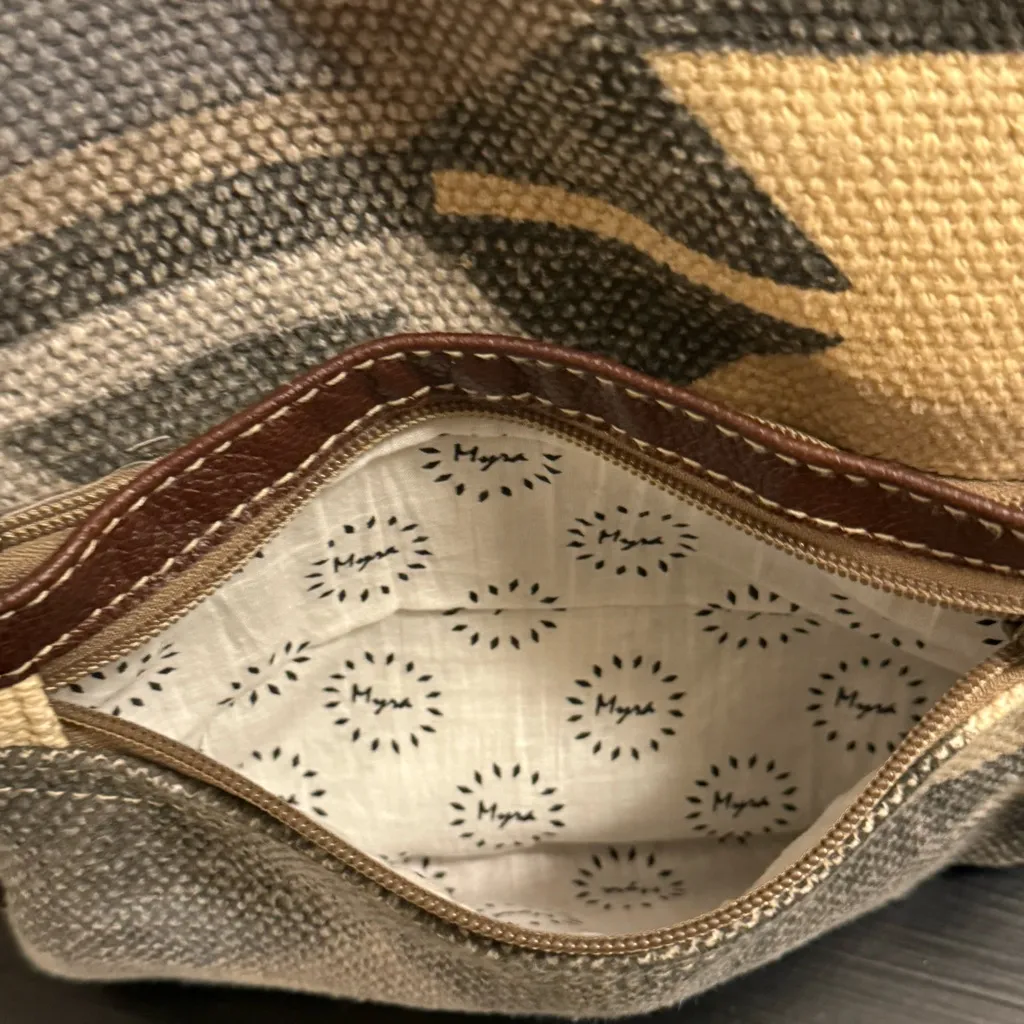 Myra Bag mini backpack Geometric Patterned Backpack - Image 9