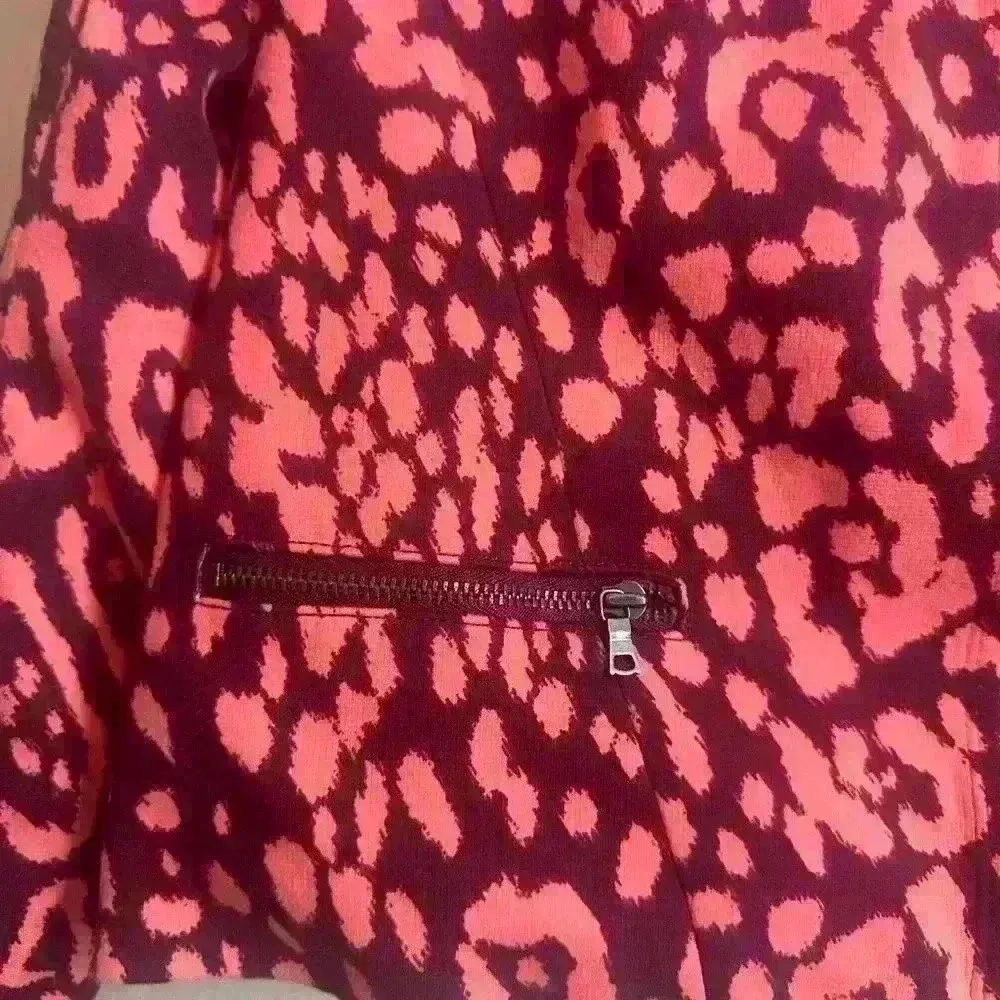 GAP Jacket Women’s Leopard Jacket, Sassy Pink - Image 6