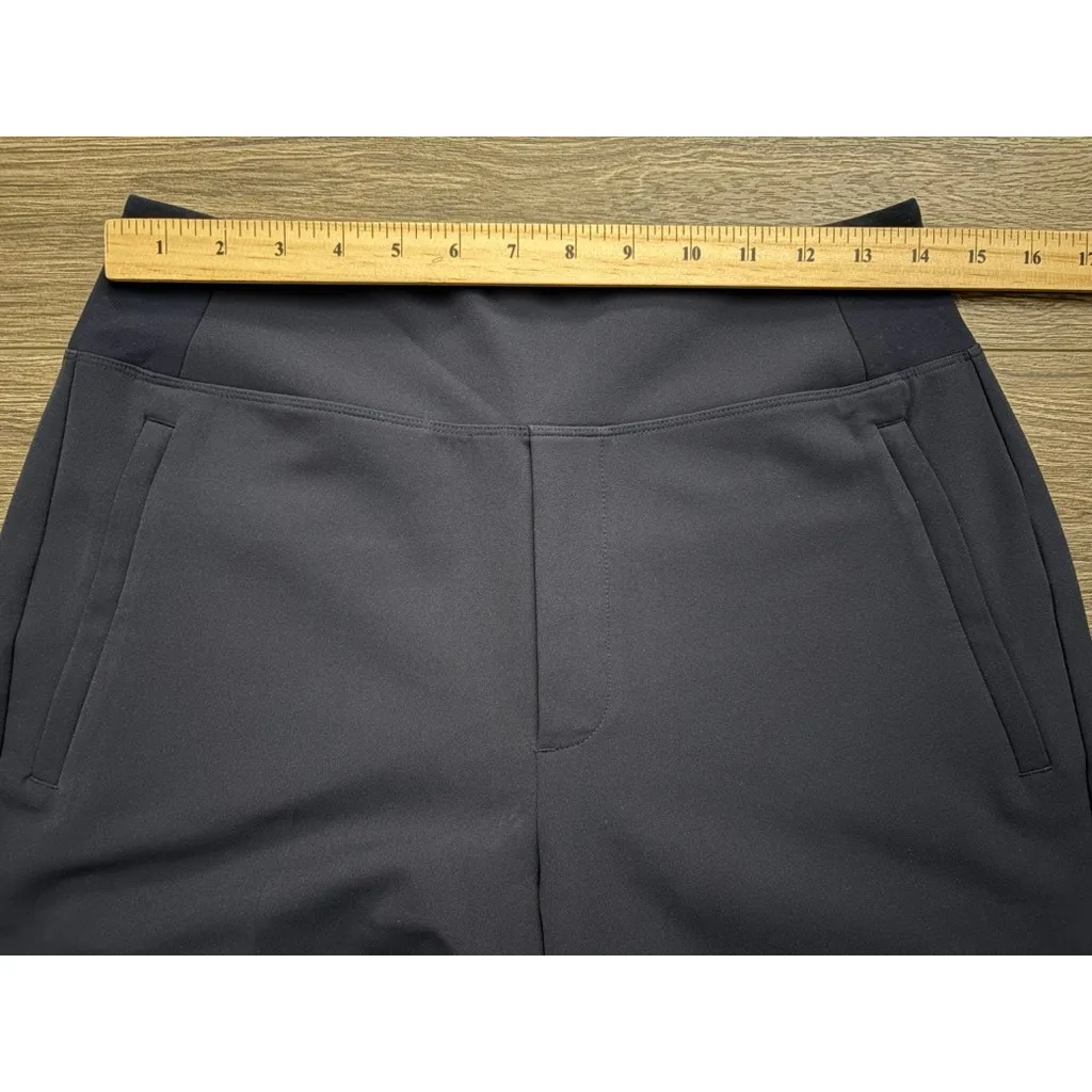 Athleta  Endless High Rise Pants in Navy size 6 - Image 4