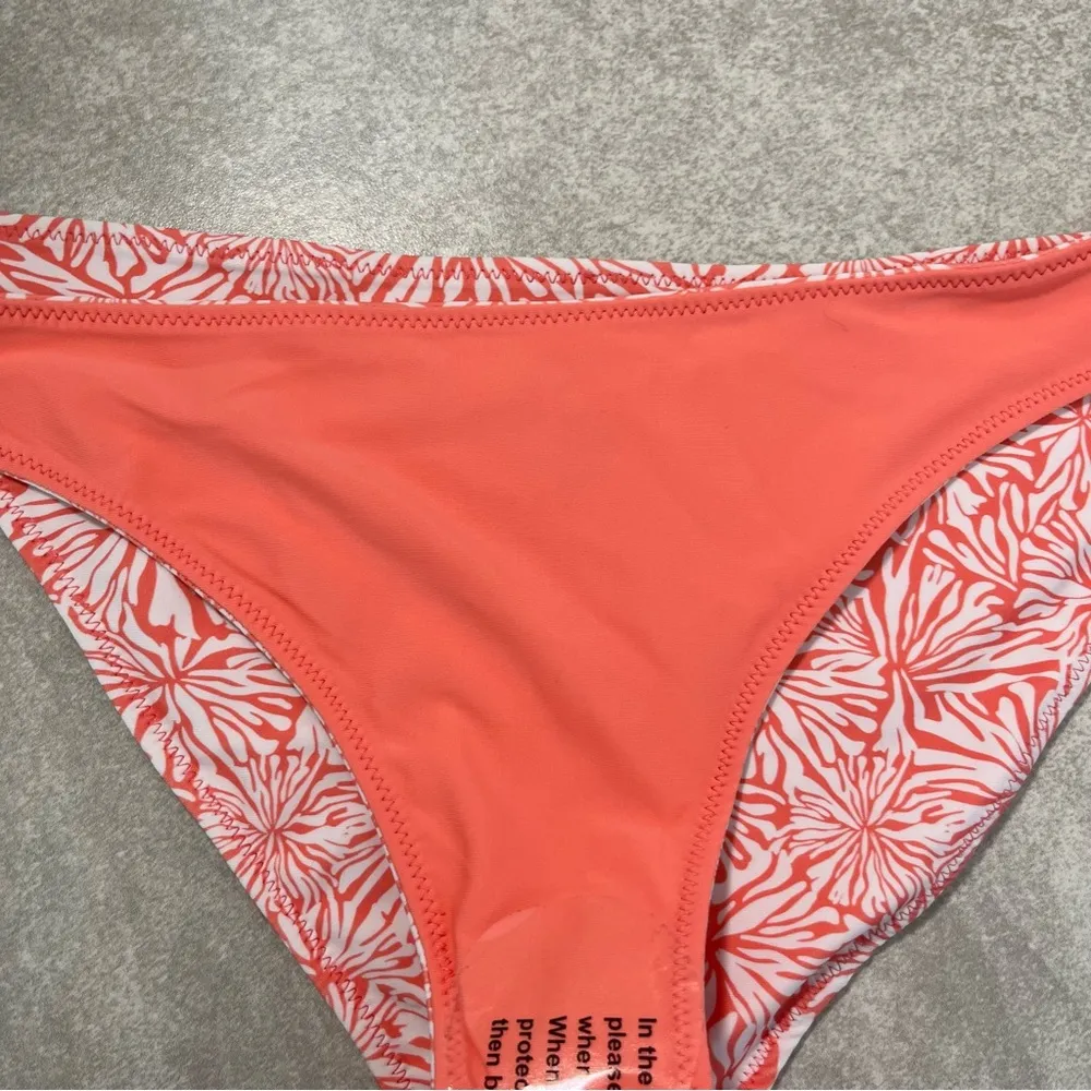 Southern Tide Bikini Bottom Conch Shell Coral Blossom Reversible Swim Sz M NWT - Image 15