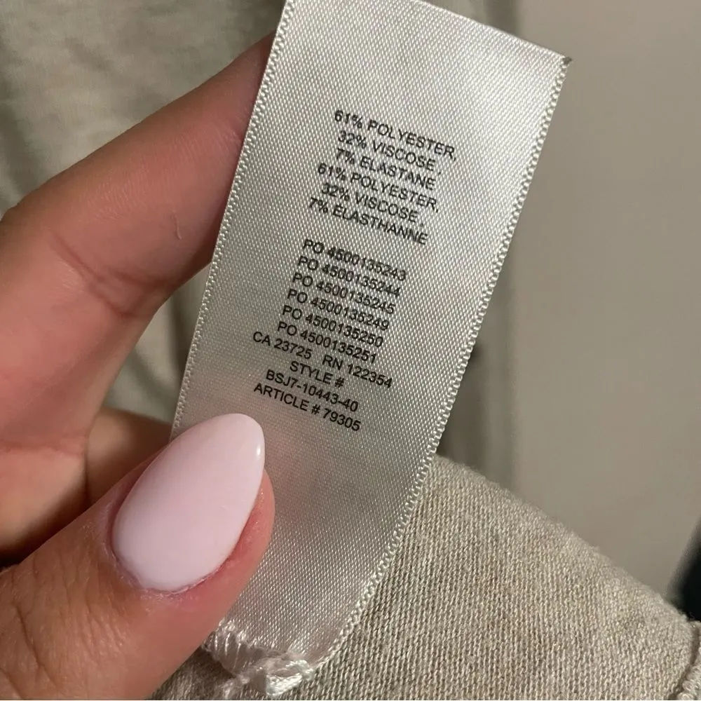 Aritzia Wilfred Free Pisces Reglan Lounge Long Sleeve Shirt- Size Small - Image 4