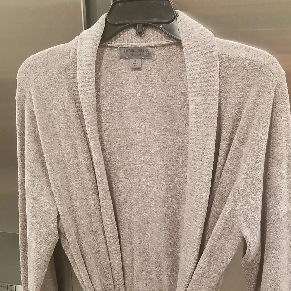 đź’•BAREFOOT DREAMSđź’• CozyChic Drape Rib Cardigan Ultra Lite Beach Rock XL - Image 12