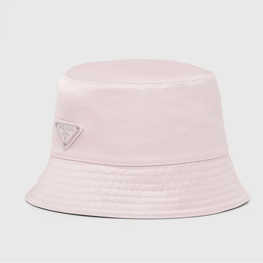 prada re-nylon bucket hat alabaster pink - Image 8