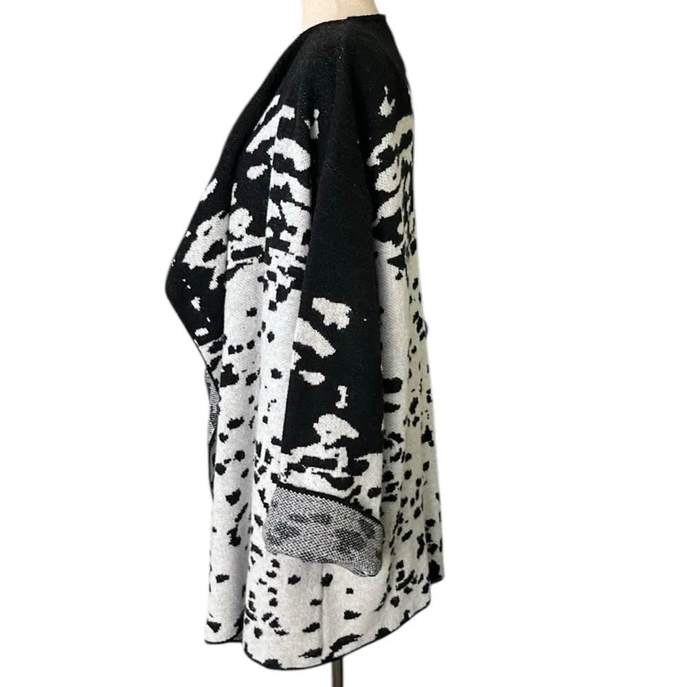 POL Oversized Open Front Waterfall Cardigan M/L - Image 7